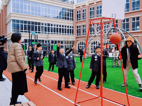 在校100天庆典,南通惠立学校
